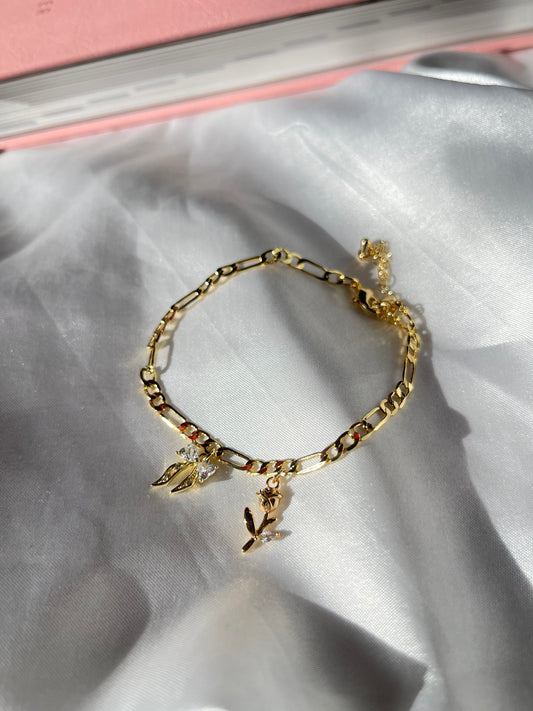 Coquette Charm bracelet